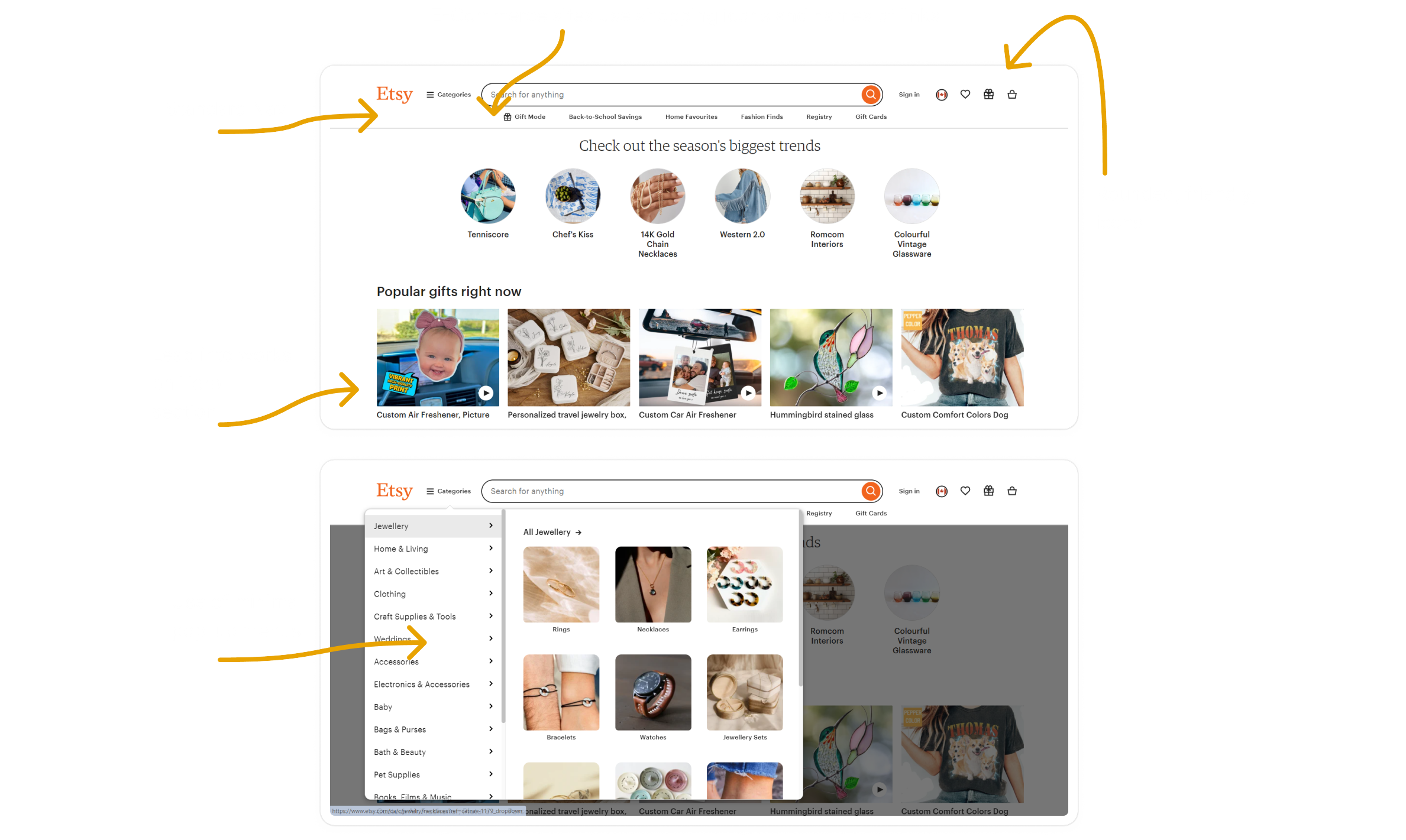 Image of Competitor E-Commerce Breakdown