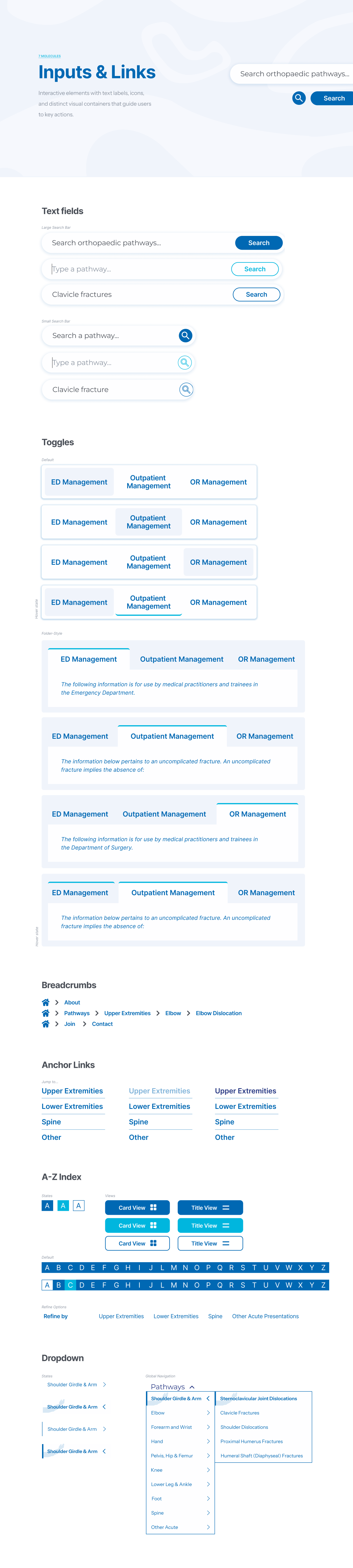 SickKids design system example